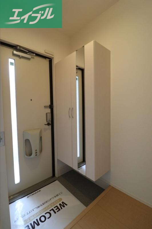 玄関　専用庭