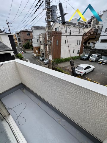 バルコニー　自社撮影写真　建築中