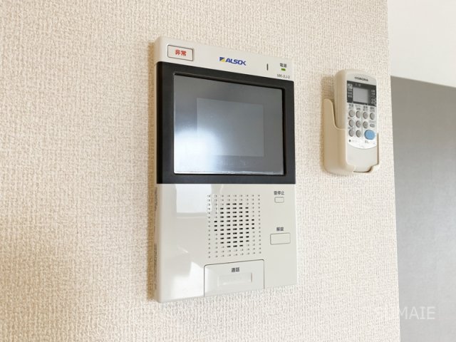セキュリティ　安心のモニター付きインターホン！