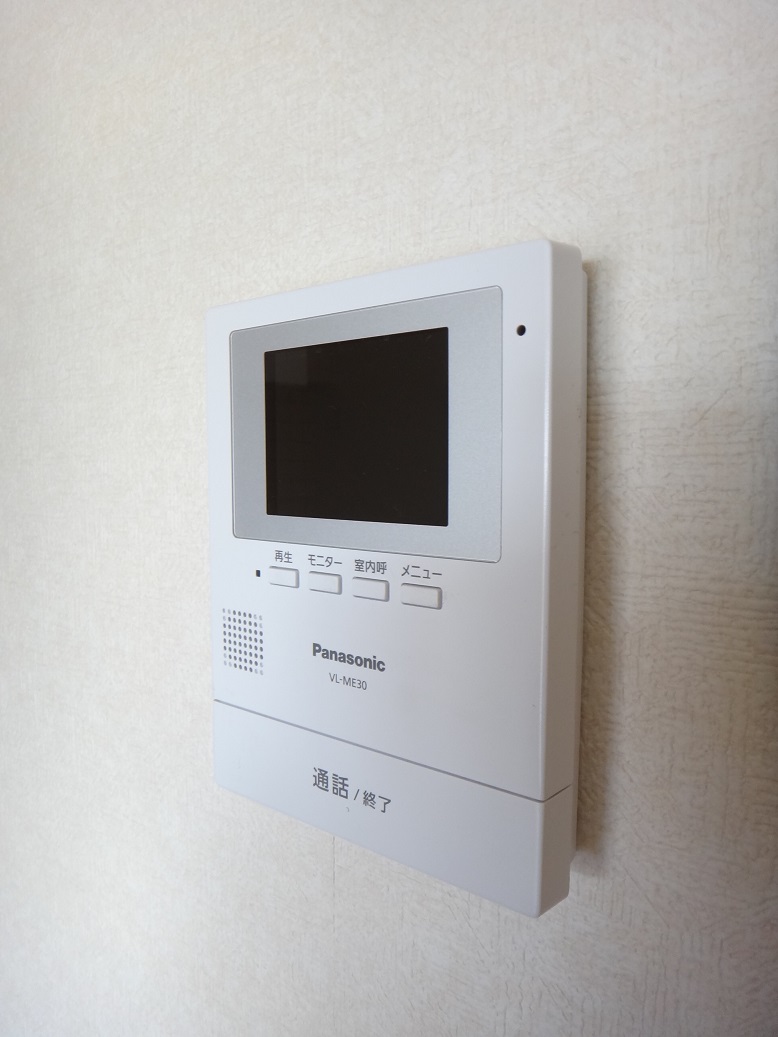 セキュリティ　モニター付きインターホン