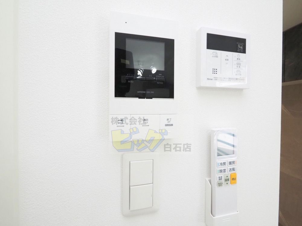 セキュリティ　防犯面で安心のＴＶモニターホン設備が付いています♪