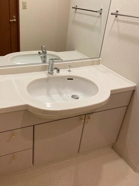 洗面設備　別タイプ部屋　参考写真です