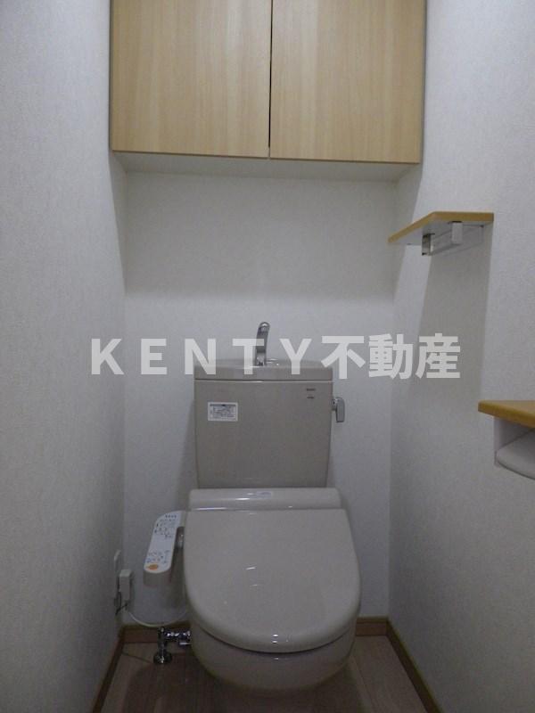 トイレ　トイレもきれいです