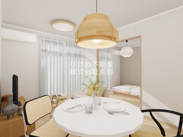居室・リビング　※こちらの家具はＣＧです。家具付きではございません。