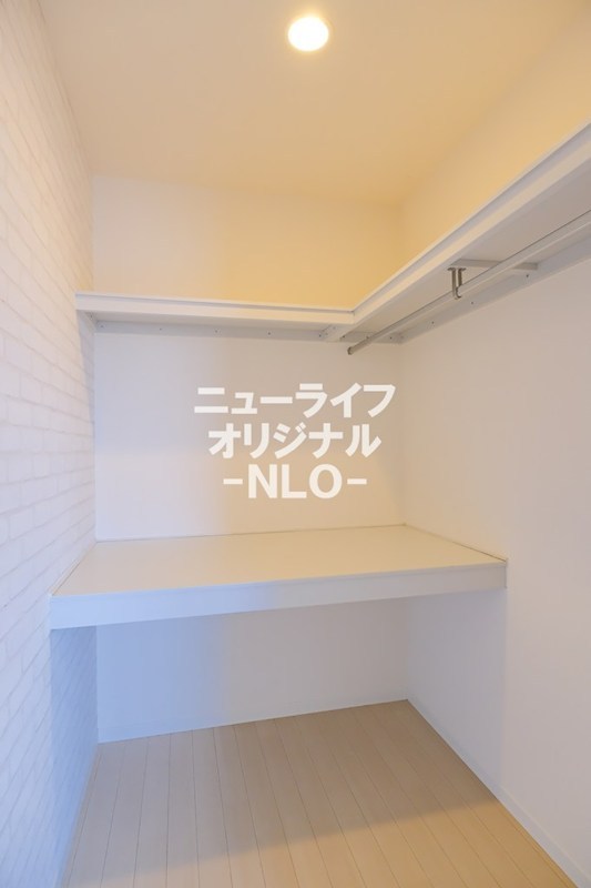 収納　荷物が多い方もすっきり収納できるWIC☆
