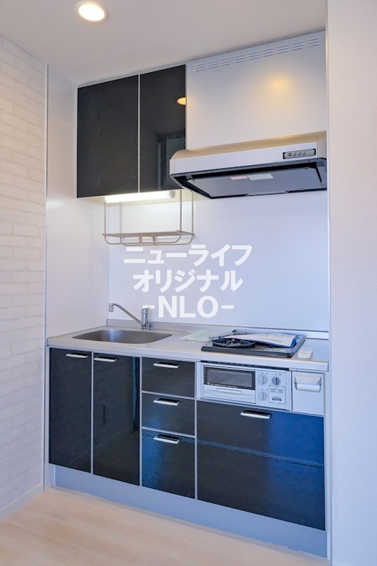 キッチン　2口コンロでお料理も楽しめます☆