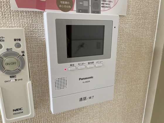 セキュリティ　※別部屋の写真です
