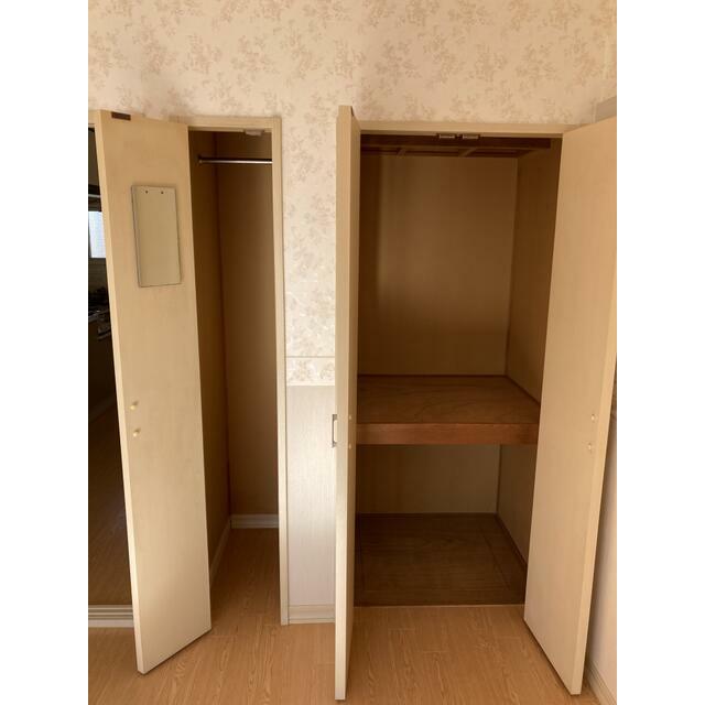 収納　クローゼット２つ
