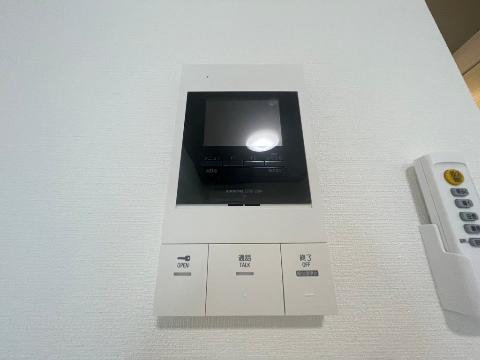 セキュリティ　カメラ付インターホン（イメージ）