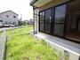 庭　松山市南江戸　ルミシエール１８　専用庭