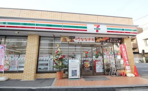 コンビニ　セブンイレブン世田谷羽根木店（コンビニ）まで428m