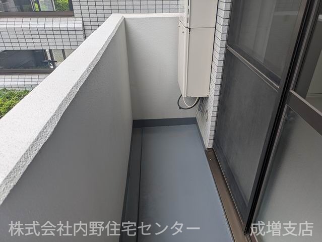 バルコニー　北側のバルコニー