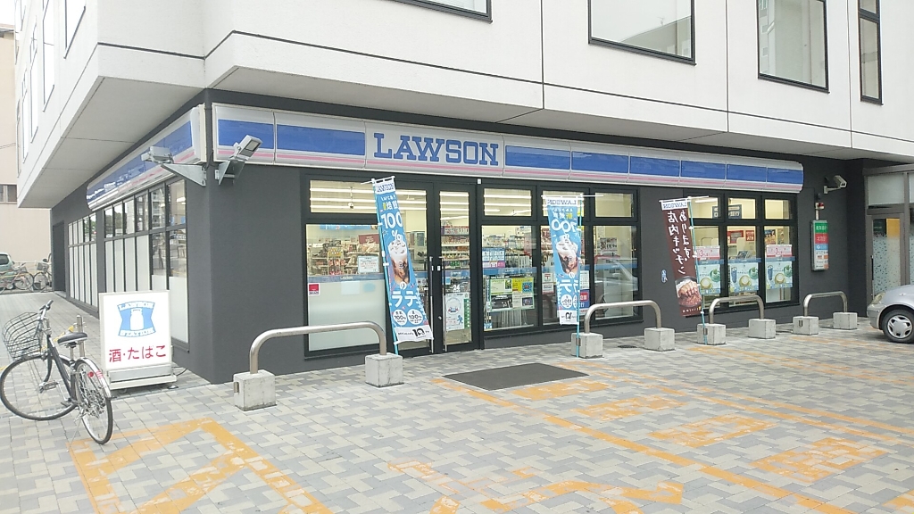 コンビニ　ローソン 北見北2条東一丁目店（コンビニ）まで168m
