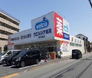 ドラックストア　ウエルシア（ドラッグストア）まで642m