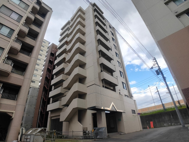 建物外観　札幌市中央区南１１条西「アルトゥパークマンション」