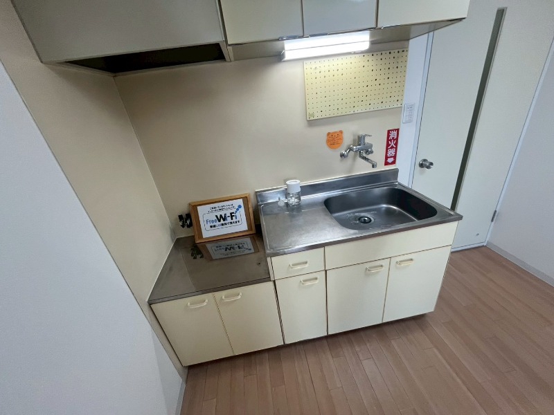 キッチン　キッチンはスペースも広々していて使いやすそうですよ！
