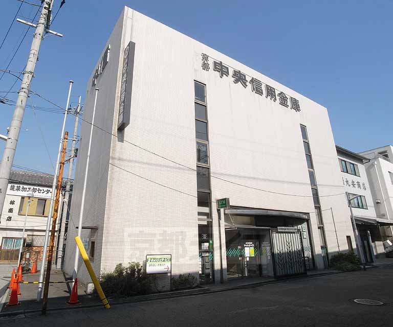 銀行　京都中央信用金庫　市場支店　丹波口出張所（銀行）まで262m