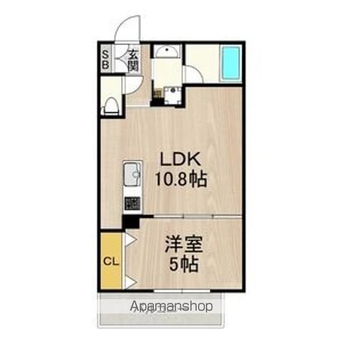 estageo北田辺の間取り写真