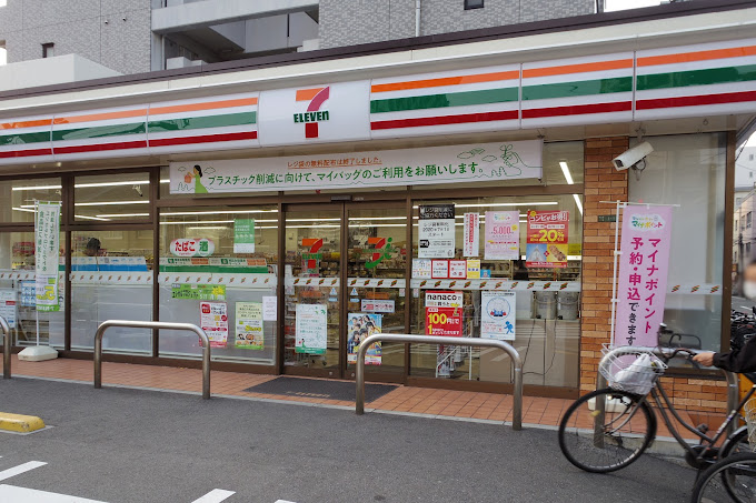 コンビニ　セブンイレブン 大阪本庄西2丁目店（コンビニ）まで422m