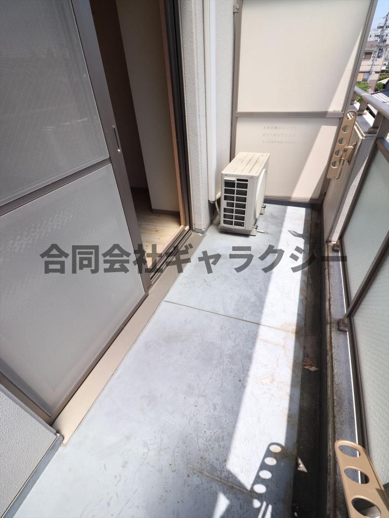 バルコニー　日当たり良好です