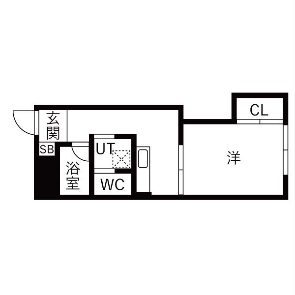 マンション植田の間取り写真