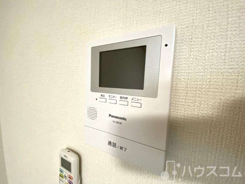セキュリティ　顔が見えて安心モニターホン！