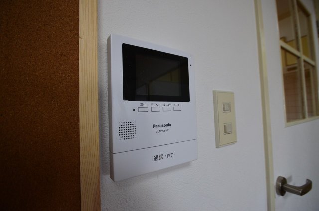 セキュリティ　同物件別号室の写真です。