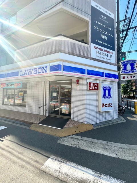 コンビニ　ローソン大阪厚生年金会館前店（コンビニ）まで60m
