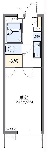 レオパレスムーンライトスクエアの間取り写真