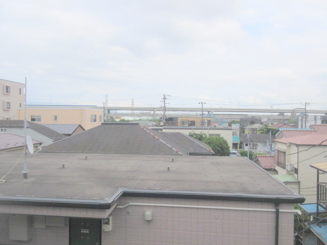 眺望　最上階のお部屋で眺望良好