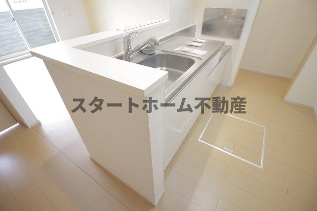 キッチン　キッチンでお料理をお楽しみください
