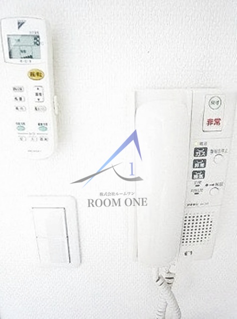 セキュリティ　インターホンです。