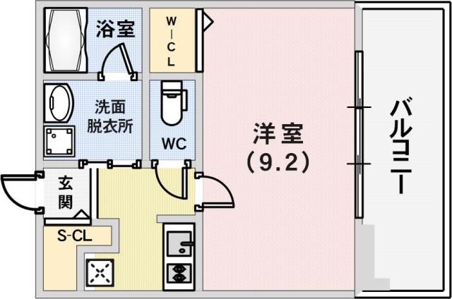 OTOWA神戸元町の間取り写真