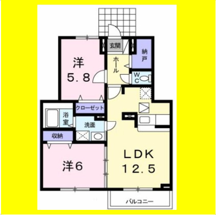 パサージュの間取り写真
