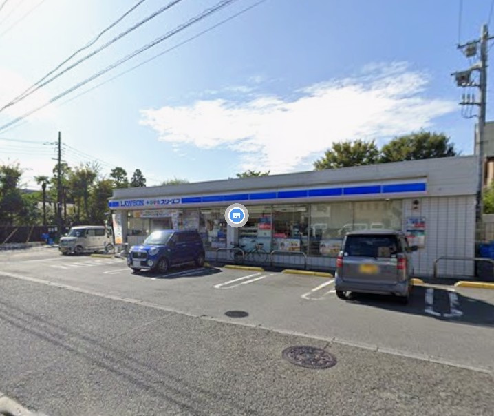 コンビニ　ローソン・スリーエフ 川崎南部市場前店（コンビニ）まで386m