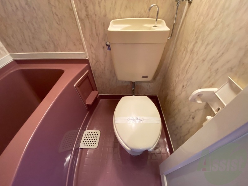 トイレ　こちらはトイレです。お手入れも楽ちんです！