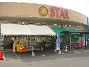 スーパー　スター（スーパー）まで336m