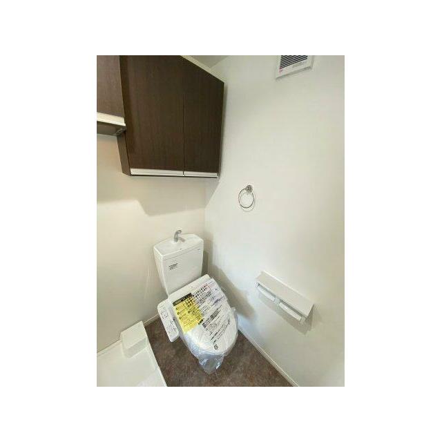 トイレ　同施工写真です。