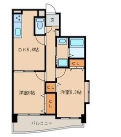 地下鉄東山線 上社駅 徒歩5分 7階建 築32年の間取り写真