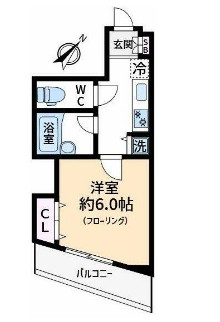 パークウェル五反田の間取り写真