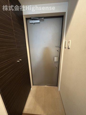 玄関　明るい玄関です