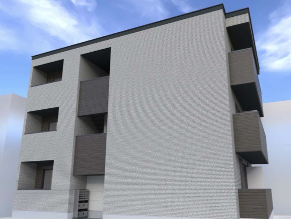 建物外観　※外観パース