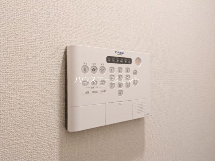 セキュリティ　アルソック付きです。
