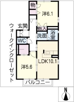 GREEN STAGEの間取り写真