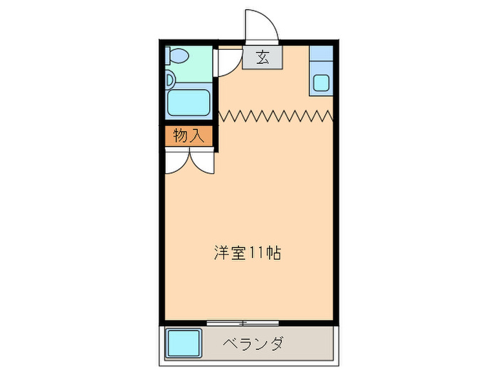 グリンハイツの間取り写真