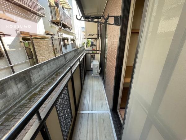 バルコニー　バルコニー付きです