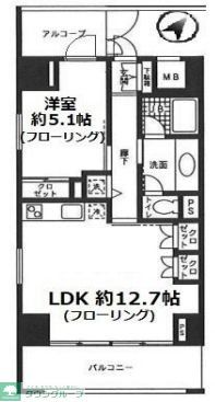 ロジュマン湘南の間取り写真