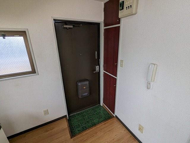 町屋スカイハイツの玄関写真