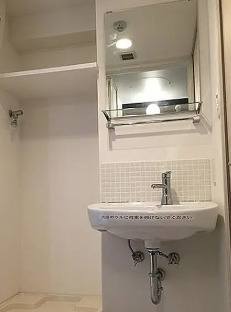 洗面設備　別タイプ部屋　参考写真です