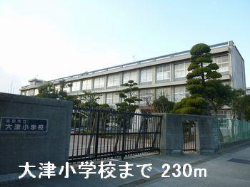 眺望　大津小学校まで230m